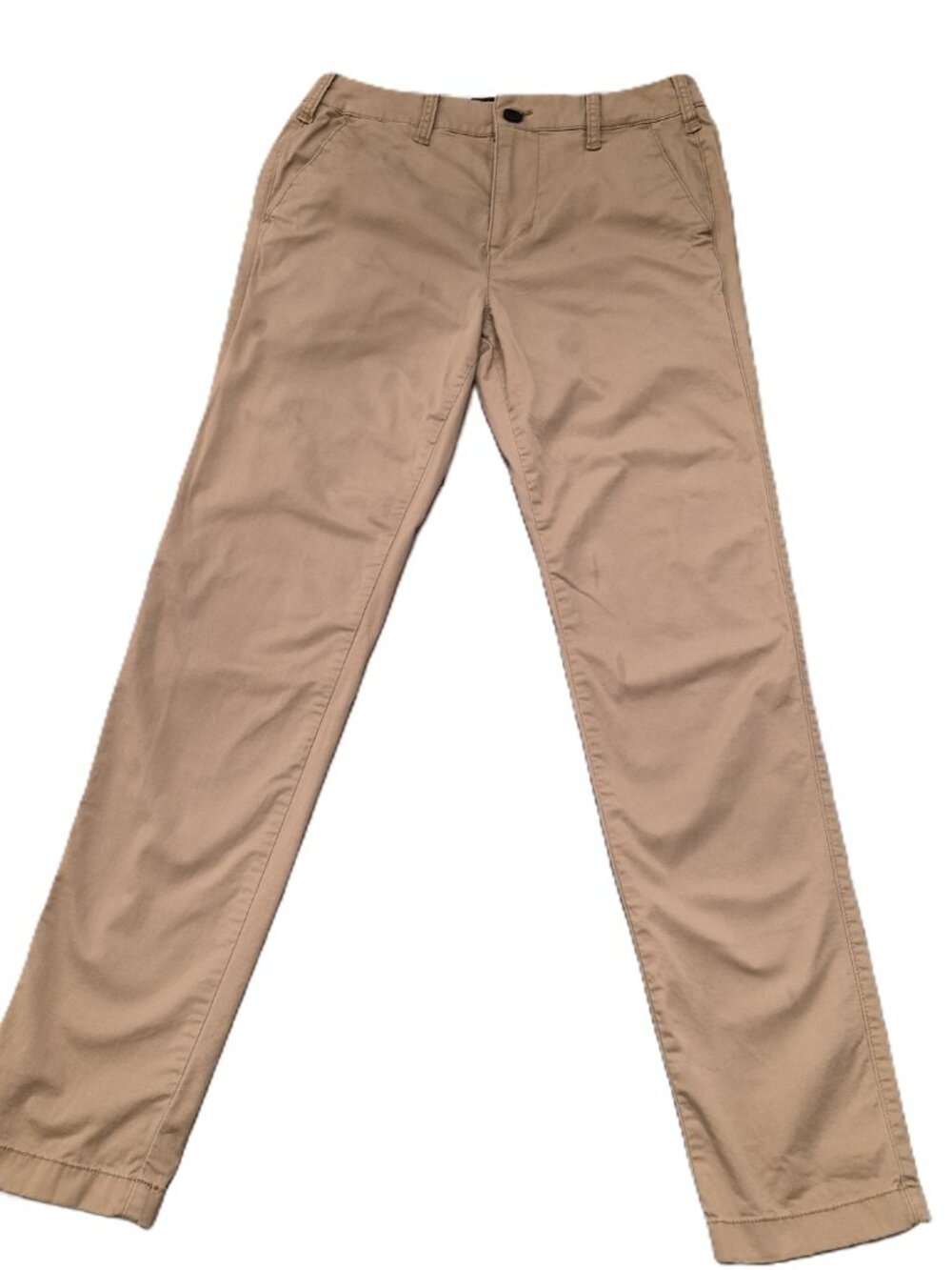 Hollister Epic Flex Pant Men's 30x32 Brown Cotton Chino Skinny Stretch Preppy